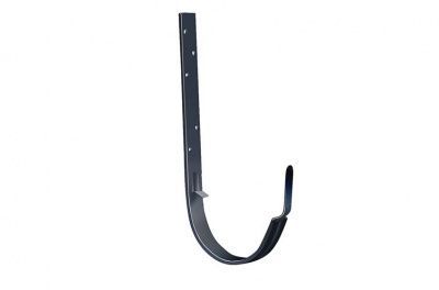 Крюк длинный Grand Line глянцеый 150/100 RAL 7024 Мокрый асфальт