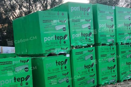 Газобетонные стеновые блоки Poritep 625х250х400, D500