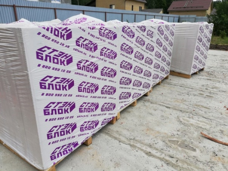 Газобетонные перегородочные блоки Стэнблок 600х100х250, D600